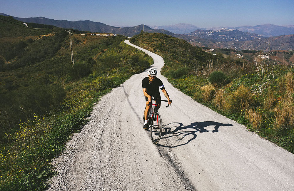 Guided gravel bike tours in Malaga and Andalusia