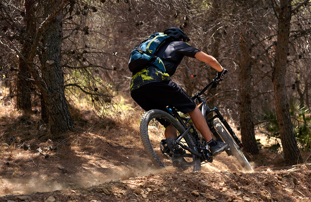 Malaga cycling routes for mountain bikers