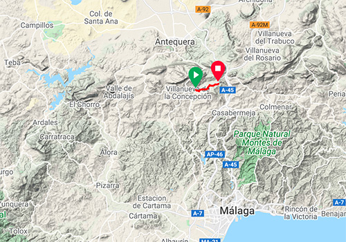 Ideas for cycling around Malaga – Road bike route Puerto del Barco