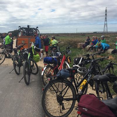 Car assistance and guided bike tour in Andalusia