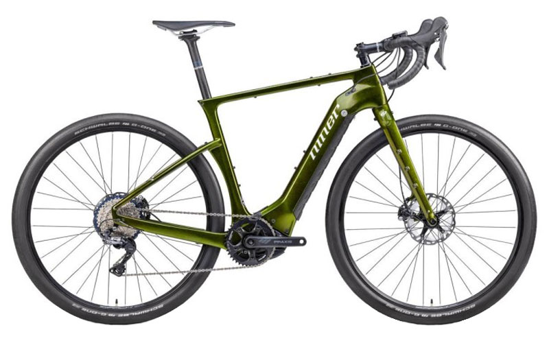 Electric gravel-road bikes rental in Malaga