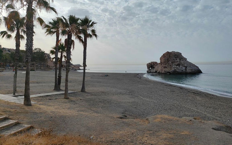 Cycling route along the coast of Malaga – BIke route from Malaga to Treasure Cave