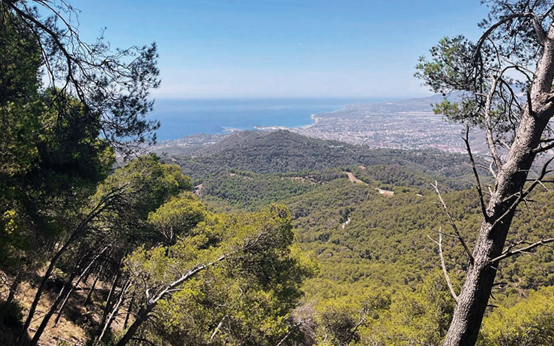 Cycling route for e-bikes: Malaga – Puerto del Leon
