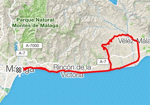 Road cycling routes in Malaga – RB-10