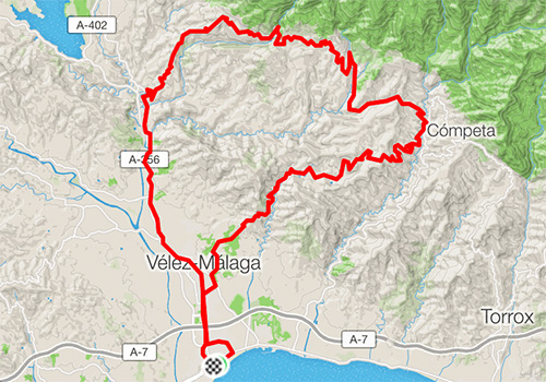 Road cycling routes in Costa del Sol – RB-24