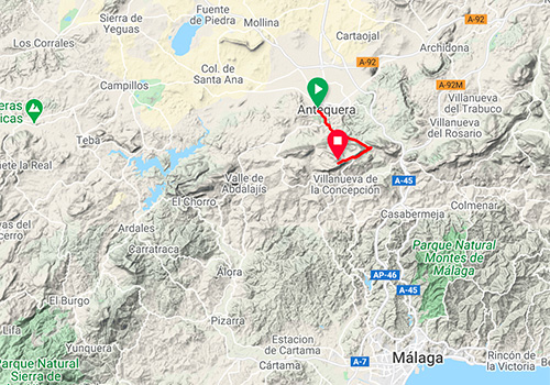 Routes and maps for cycling in Malaga – Mountain pass El Torcal