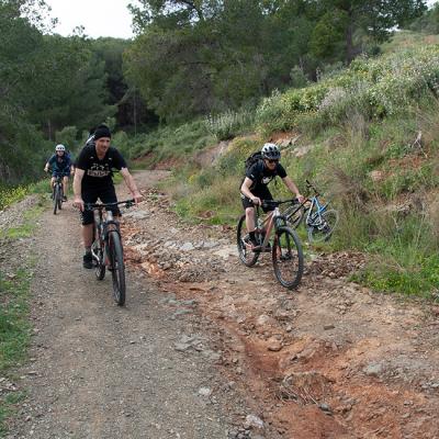 Cycling in Montes de Malaga